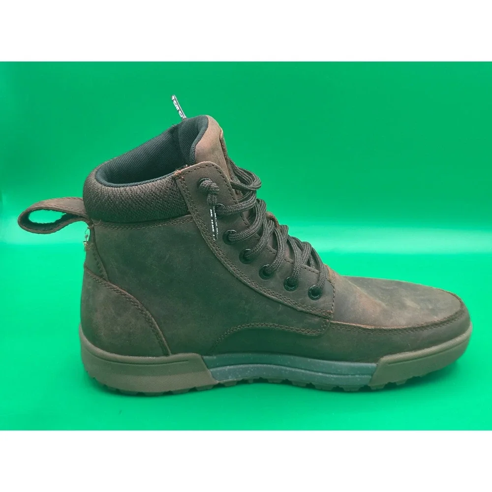 Lems Boulder Summit WP Rugged Bark Waterproof Boots Mens 8 Womens 9.5 LEMS701